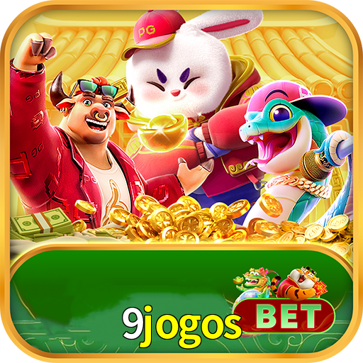 Imagem promocional da 9jogos mostrando a plataforma e suas vantagens